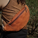 Load image into Gallery viewer, Light brown Verdun fanny pack
