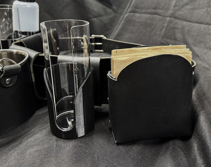 Caviar Service Belt – Handmade Leather Hospitality Belt