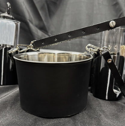 Caviar Service Belt – Handmade Leather Hospitality Belt