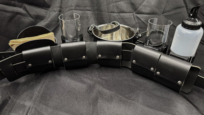 Caviar Service Belt – Handmade Leather Hospitality Belt