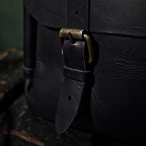 Black Champlain satchel
